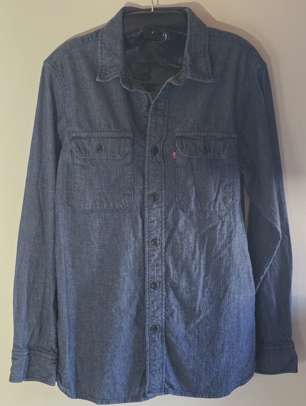 Levi's Dark Blue Denim Worker Overshirt- Jackson/Style 195730153 (Size XS)